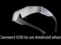 OEM i ODM 41 stopni FOV 1080P 143 cali HDMI głowicowy wyświetlacz z 2 głośnikami