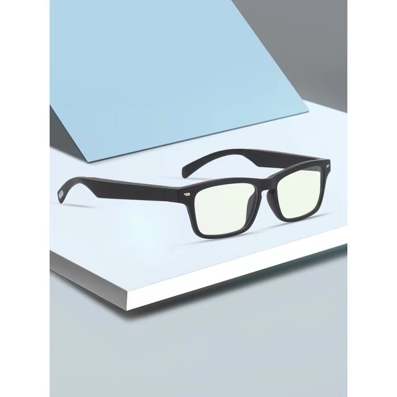 Matowe czarne okulary Bluetooth BT5.0 100 mAh Ładowarka magnetyczna dla systemów IOS i Android