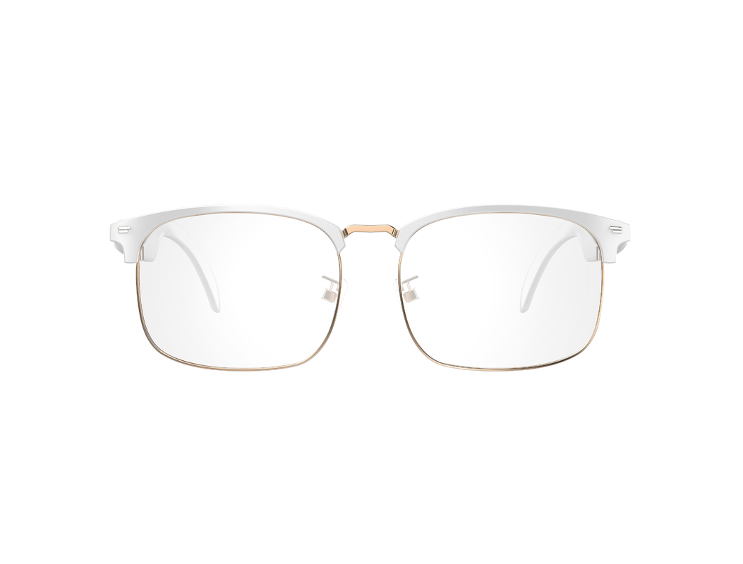 6 godzin Bluetooth 5.3 Ultralight Smart Wireless Glasses For Call Czarny Srebrny