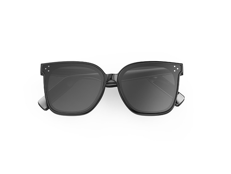10 godzin Czarny Smart Music Bluetooth Okulary słoneczne z wysoką pojemnością połączenia 110mAh*2 Bluetooth Wersja BT 5.3