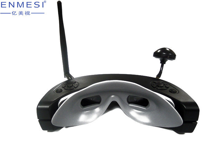 854 * 480 Rozdzielczość 3D FPV Okulary wideo HDMI FOV 30 stopni z przednią kamerą