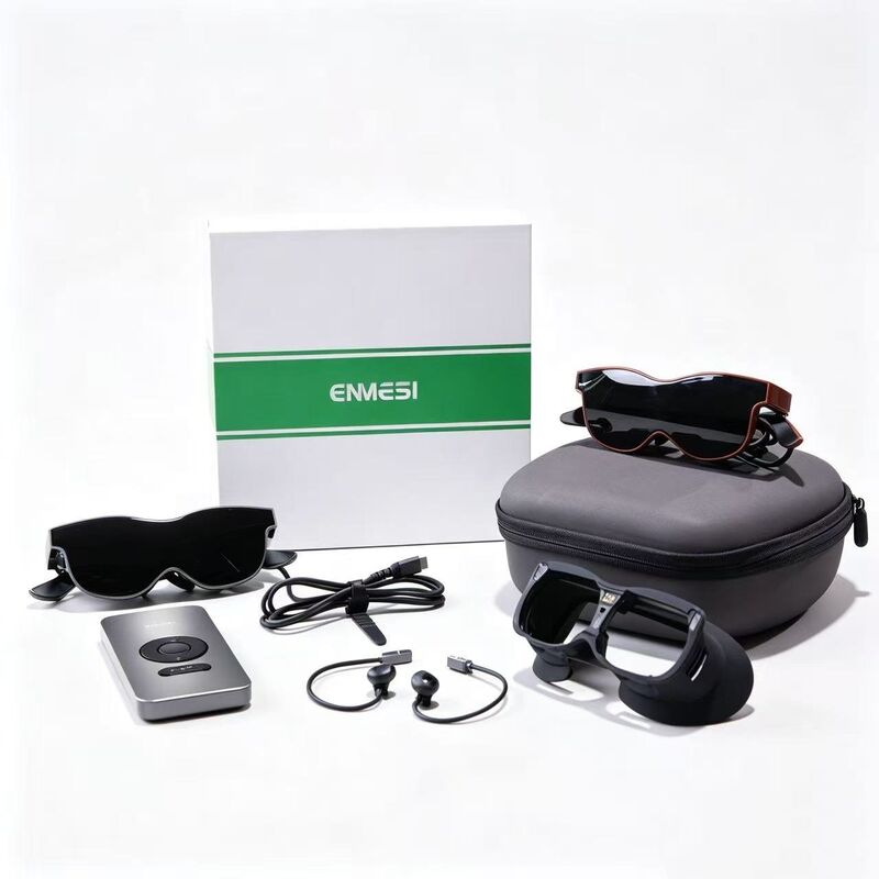 Wciągające inteligentne okulary VR o rozdzielczości 1080P, polu widzenia 70° i łącznością USB-C Wyświetlacz montowany na głowie