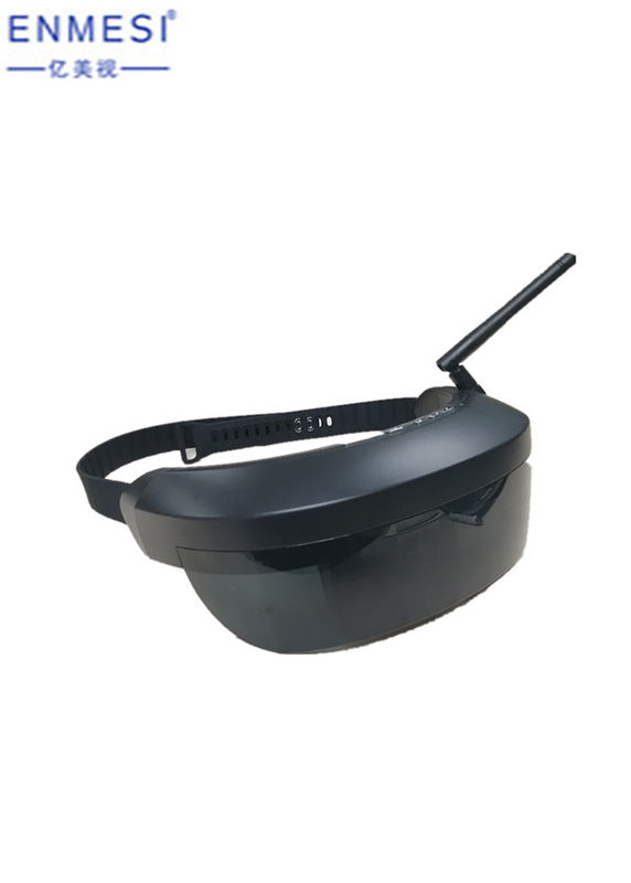 Okulary wideo FPV z pojedynczą anteną do komputera UAV PC + materiał zewnętrznej osłony ABS w kolorze czarnym