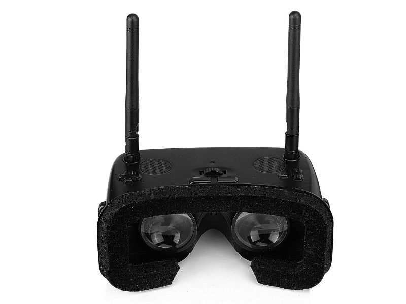Regulowane gogle wideo IPD FPV Drone TFT LCD Dwa wyświetlacze 2-calowa częstotliwość 5,8 G