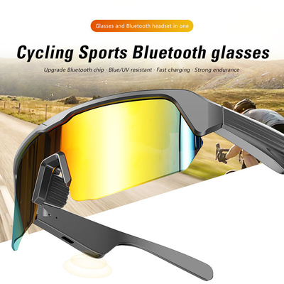 Inteligentne okulary jazdy Bluetooth BT 5.3 Wersja HD Wywołanie 4-5 godzin Żywotność baterii do gier / jazdy na rowerze / jazdy / biegania / wędkarstwa