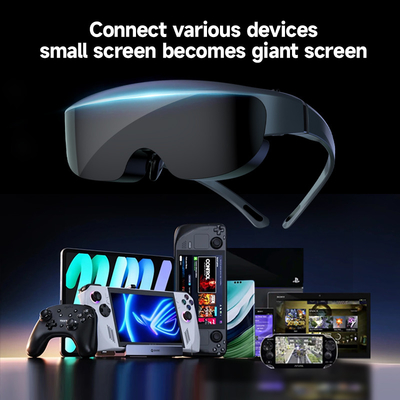 ENMESI V50 1080P HMD OLED Wysokiej Jasności Okulary AR Z Dioptrą