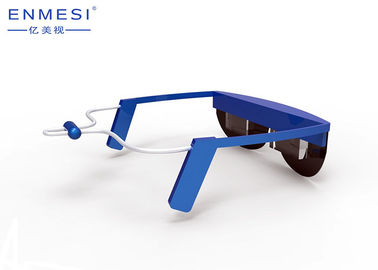 Przezroczyste inteligentne okulary Real 3D AR o wysokiej rozdzielczości do ekranów edukacyjnych OLED