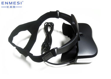 Wirtualna rzeczywistość Hełm 3D Wyświetlacz montowany na głowie Podwójny ekran o wysokiej rozdzielczości
