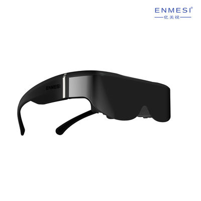 Okulary 3D 200-calowy wyświetlacz lornetkowy HMD na głowę 1,65 W