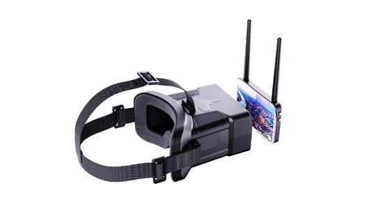480x272 HD Rozdzielczość 0-120° FOV Okulary FPV z akumulatorem o pojemności 600 mAh do słuchawki dronowej